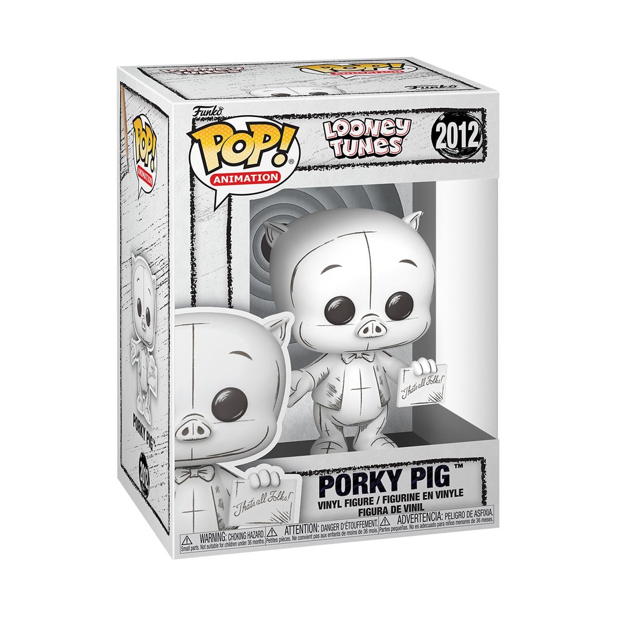 Looney Tunes Porky Pig Wave 6 Funko Pop! Vinyl Figure #2012
