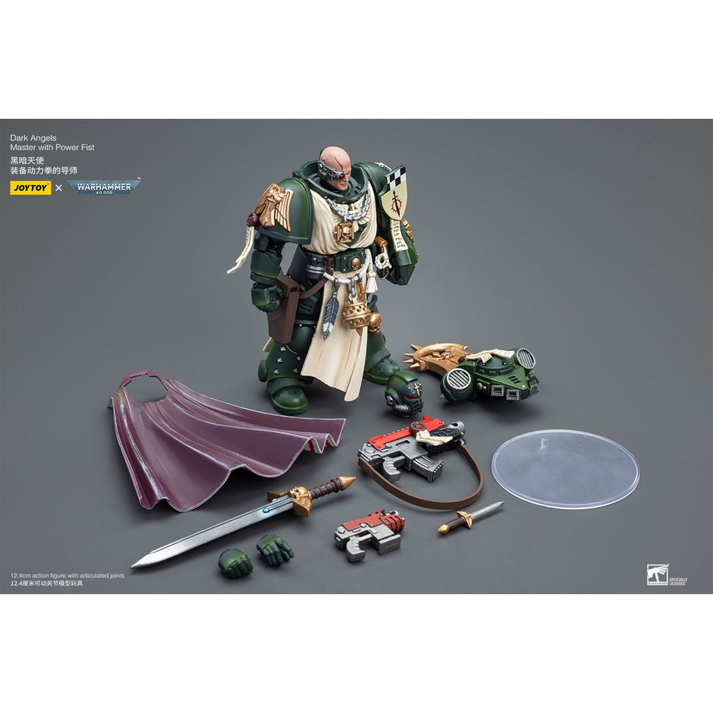 Joy Toy Warhammer 40,000 Dark Angels Master With Power Fist 1:18 Scale Action Figure