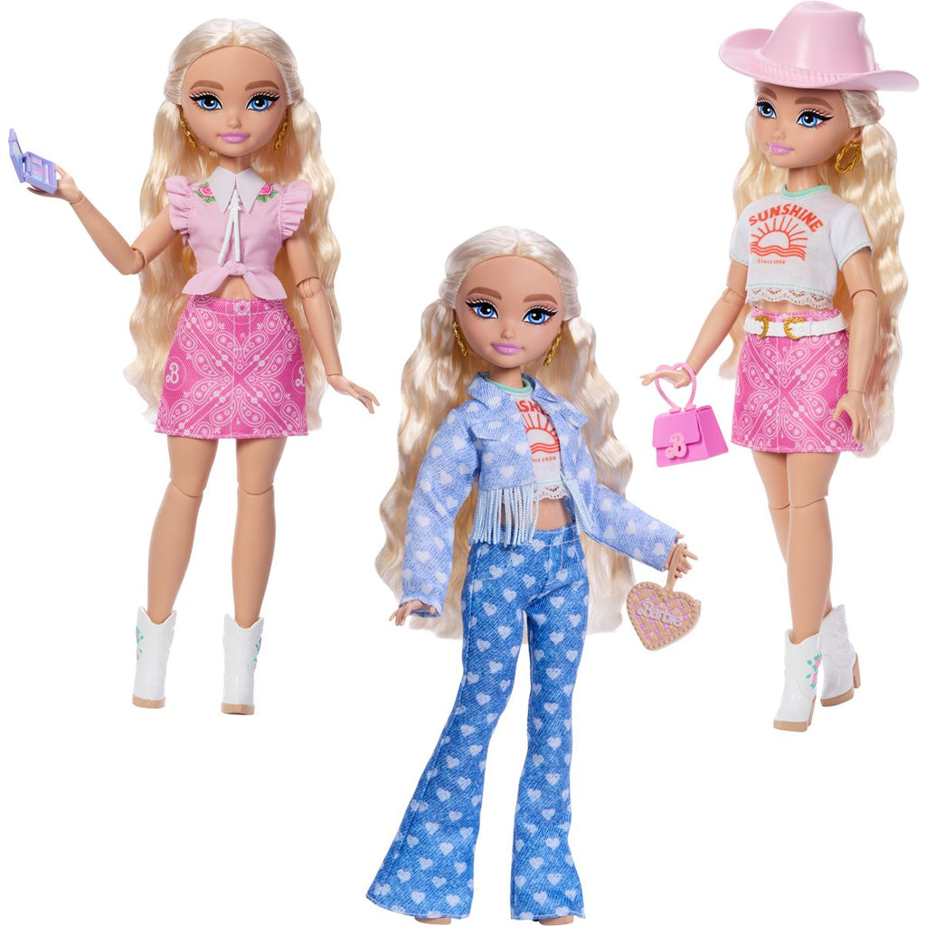 Barbie Dream Besties Festival Looks Barbie Malibu Doll