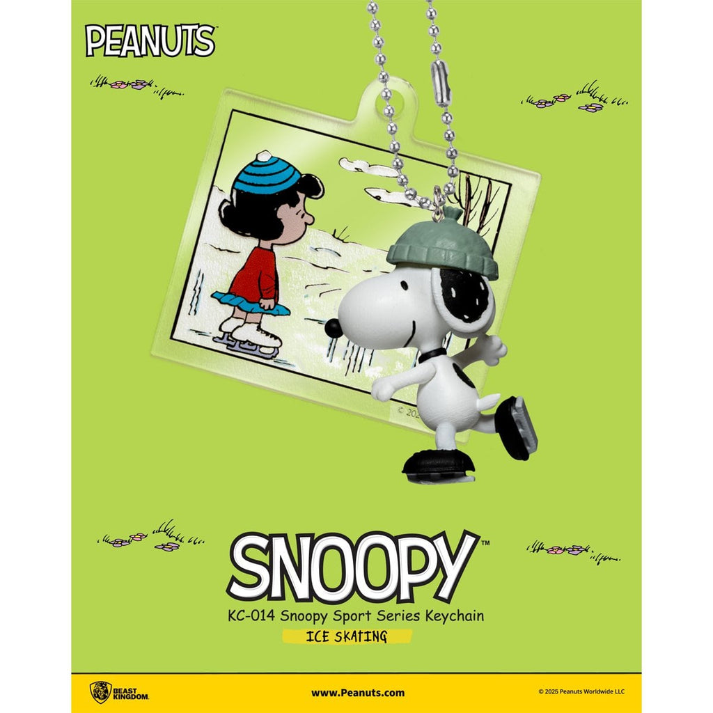 Peanuts Snoopy KC-014 Sporty Scene Series Key Chain Blind Box Case of 6