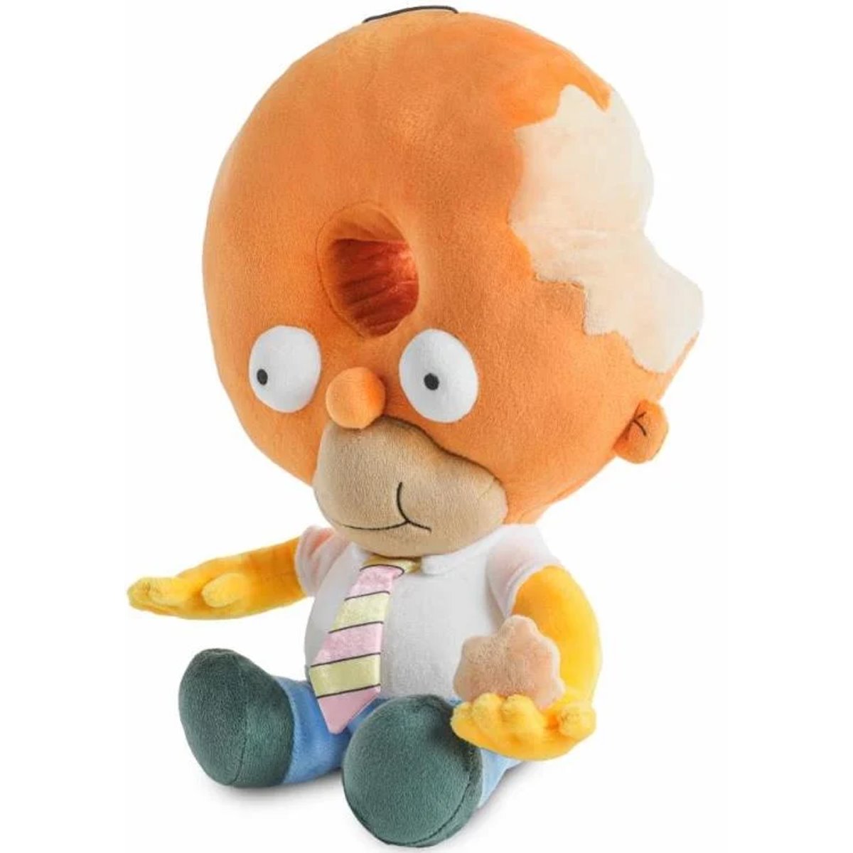 The Simpsons Treehouse of Horror Donut Head Homer 13-Inch Plush