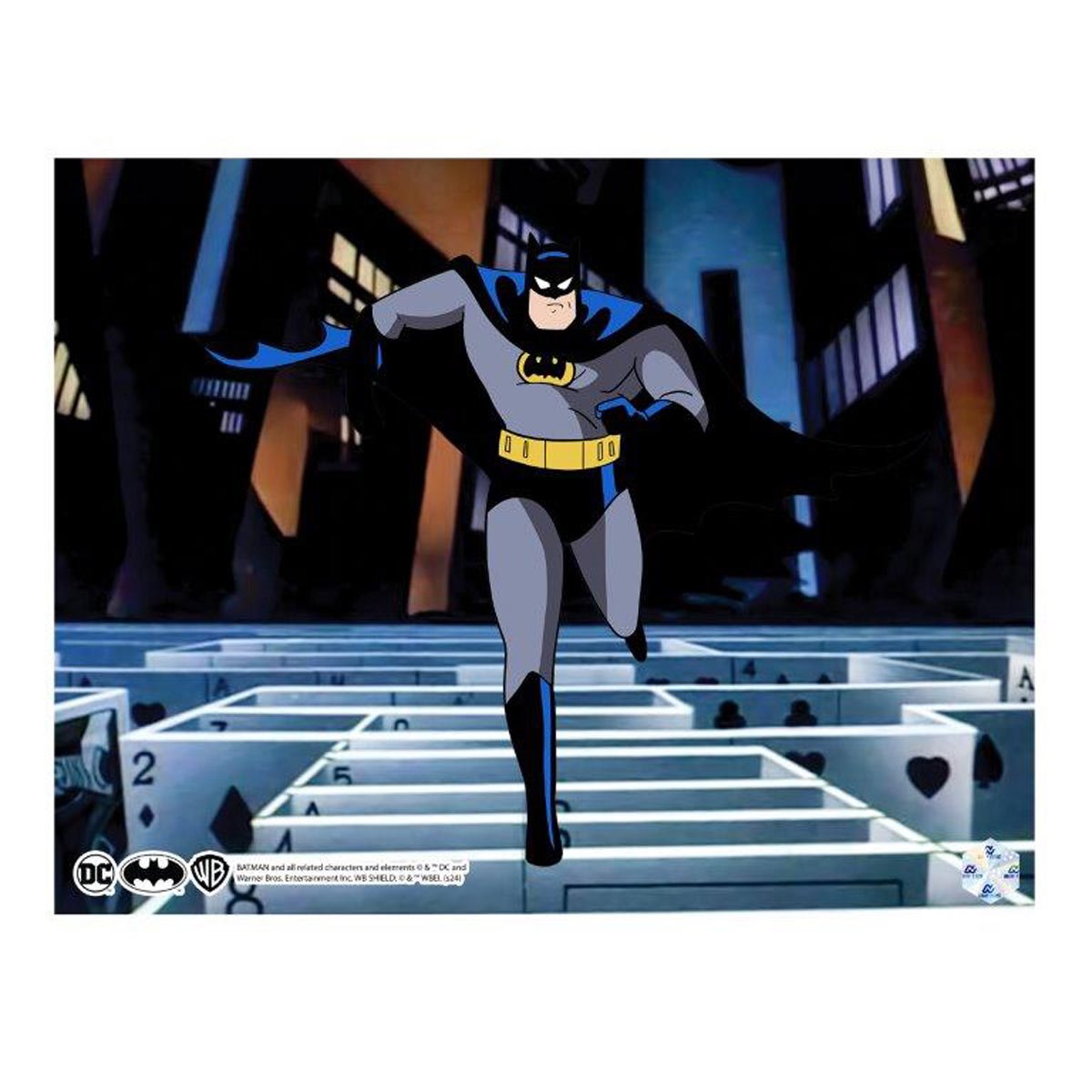 Batman: The Animated Series Mad as a Hatter #1012 Animation Cel Framed Art Print