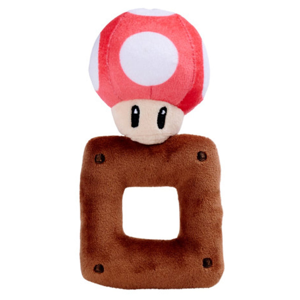 Super Mario Bros. My Mario Mushroom Plush Rattle