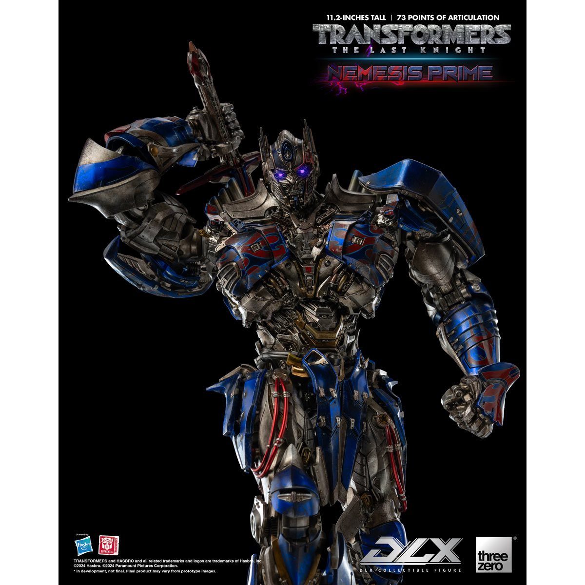Transformers: The Last Knight Nemesis Prime DLX Action Figure