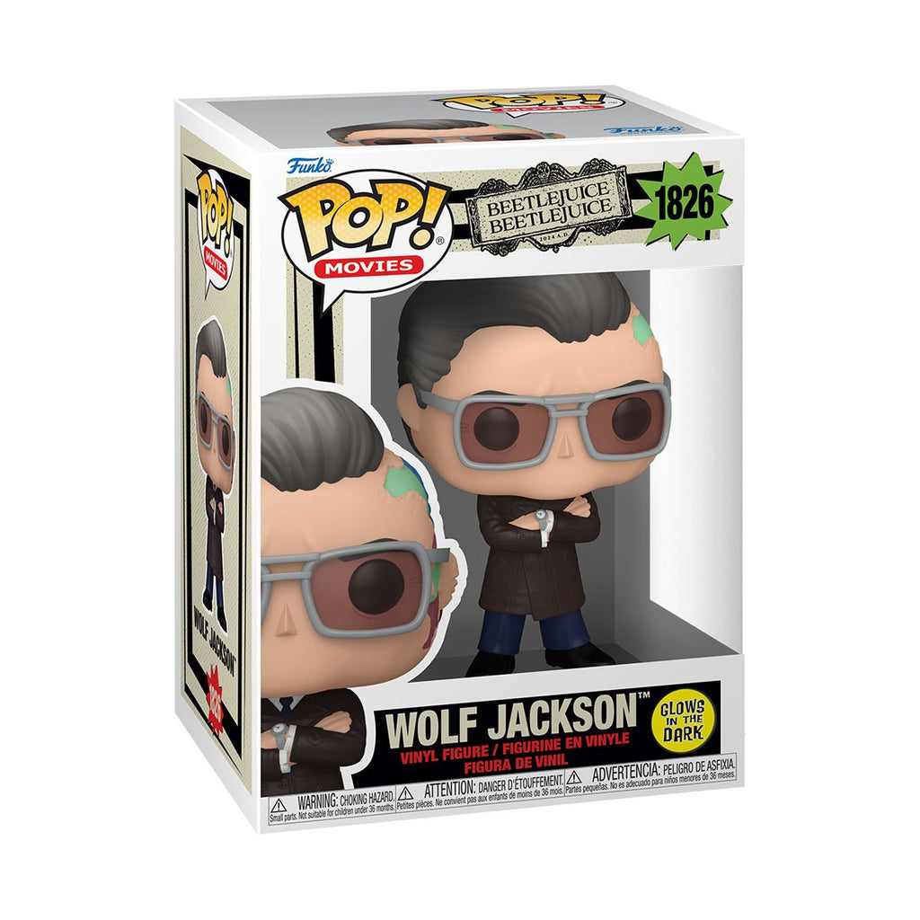 Beetlejuice 2 Wolf Jackson Glow-in-the-Dark Funko Pop! Vinyl Figure #1826