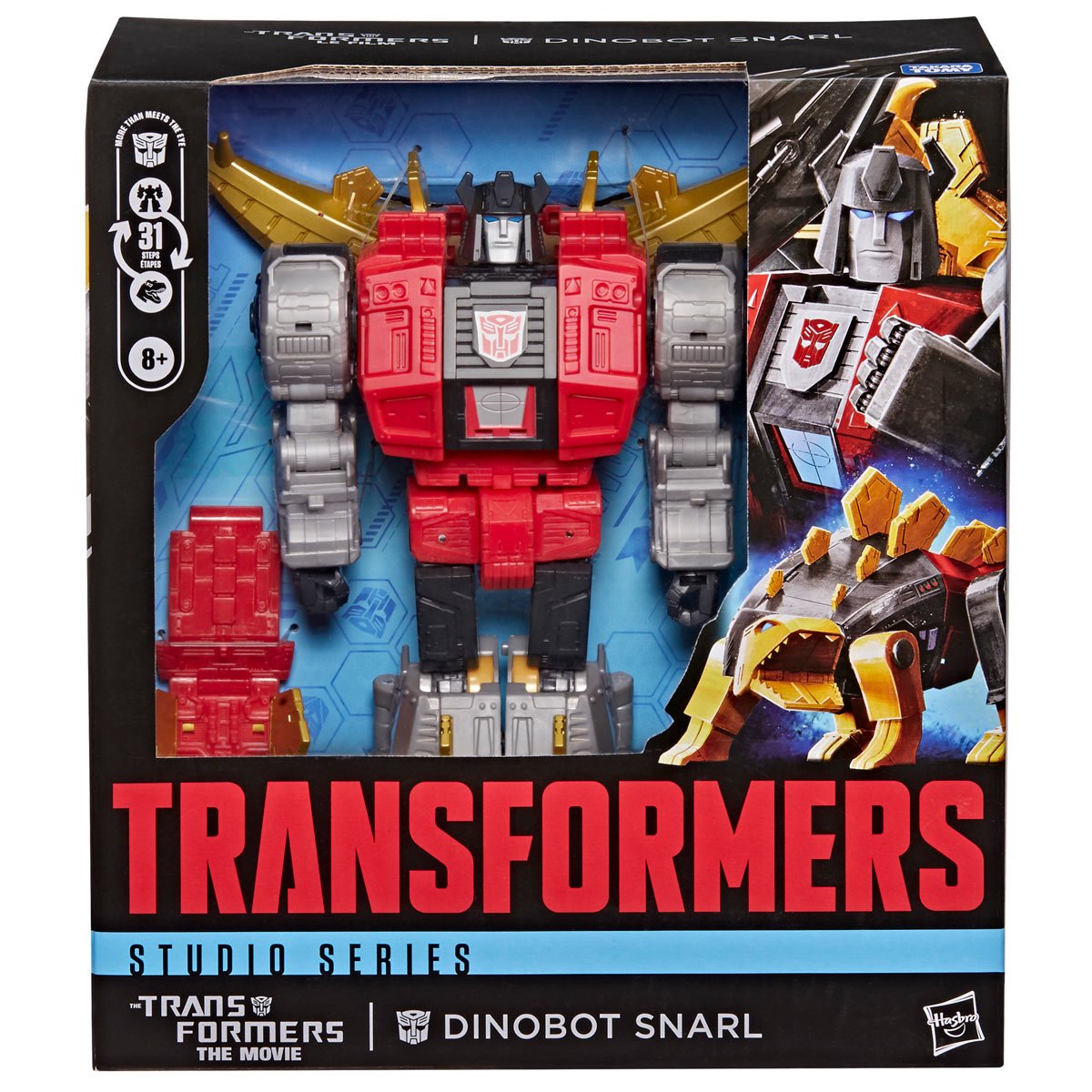 Transformers Studio Series 86 Leader Class Transformers: The Movie Dinobot Snarl
