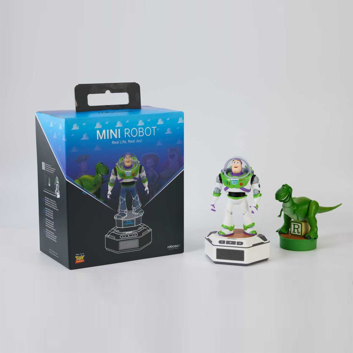 Toy Story Mini Robots Pals Pack Buzz Lightyear and Rex Robots with Base