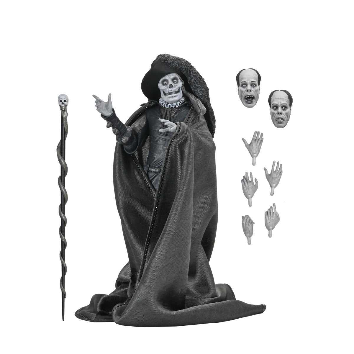 Phantom of the Opera (1925) Ultimate Phantom of the Opera Masque of the Red Death (B&W Version) 7-In Scale Action Figure