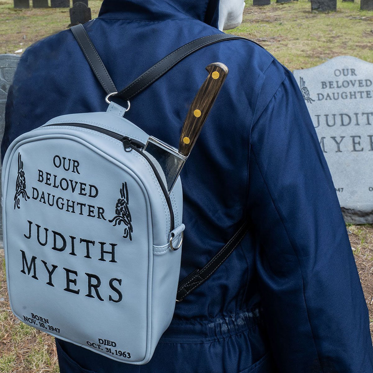 Halloween (1978) Judith Myers Tombstone Interchangeable Crossbody Purse