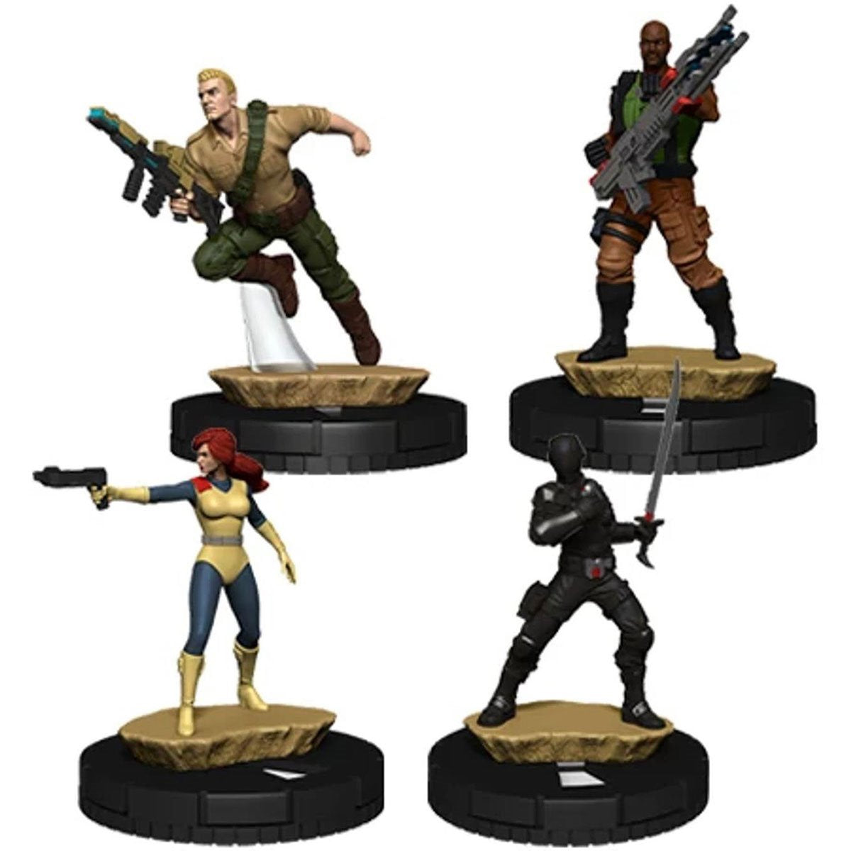 Hasbro HeroClix Iconix: G.I. Joe Mini-Figure 4-Pack