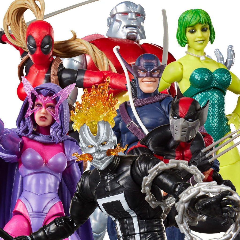Marvel Legends Box Series 6-Inch Action Figures Case of 8