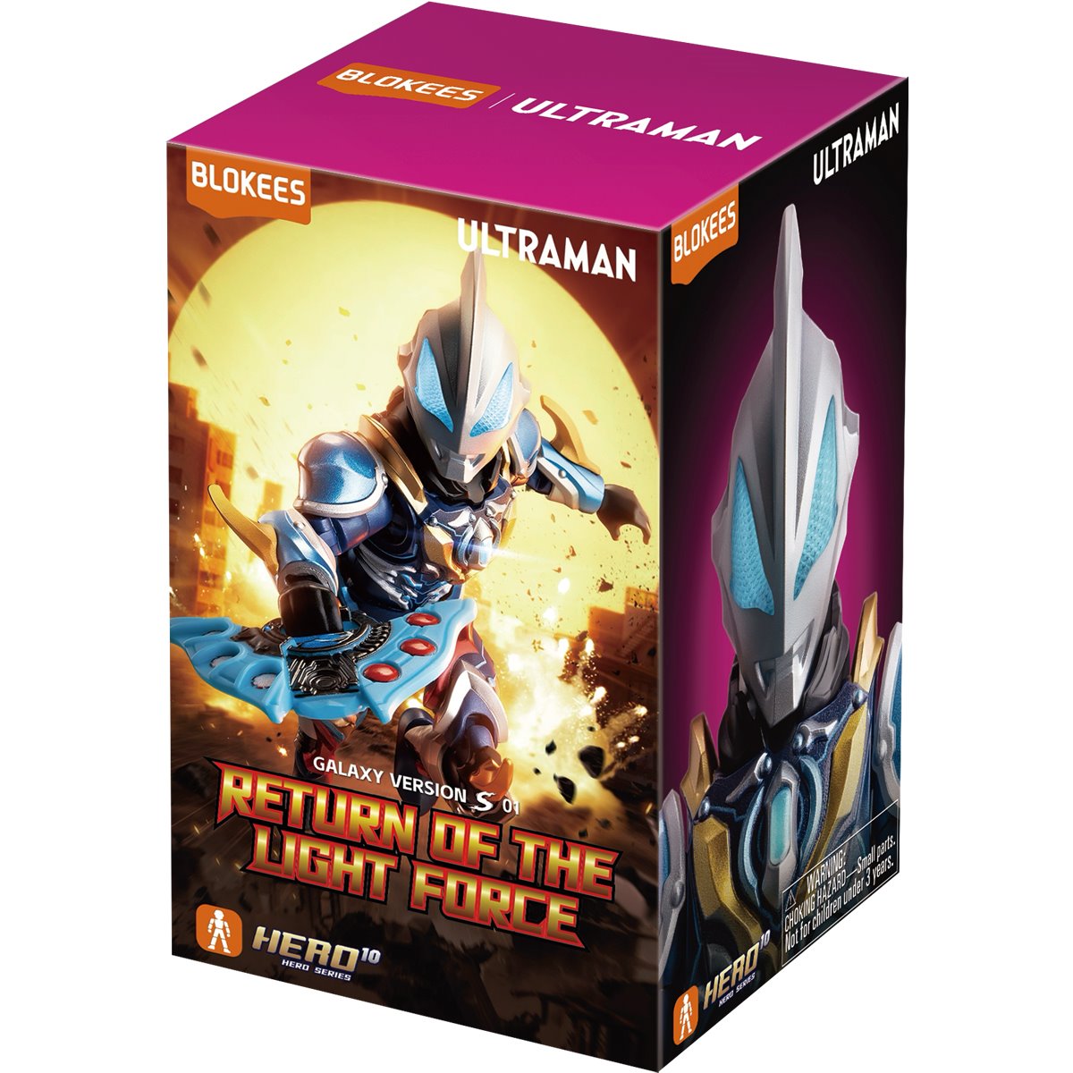 Ultraman Galaxy S Version 01-Return of the Light Force Case of 9