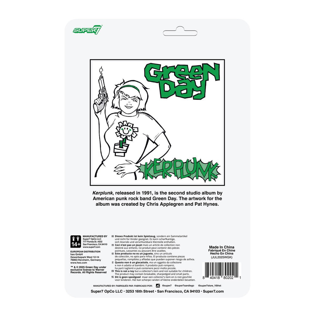 Green Day 3 3/4-Inch Kerplunk Girl ReAction Figure