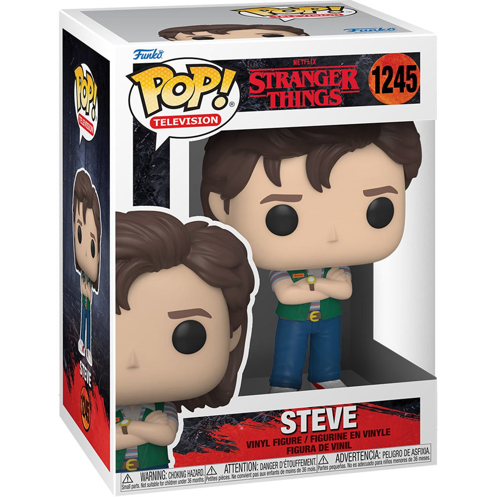 Stranger Things Season 4 Steve Funko Pop! Vinyl Figure #1245