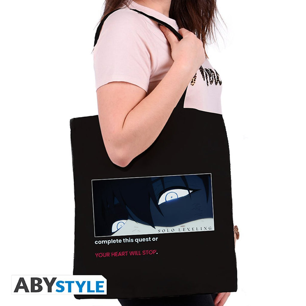 Solo Leveling Complete This Quest Tote Bag