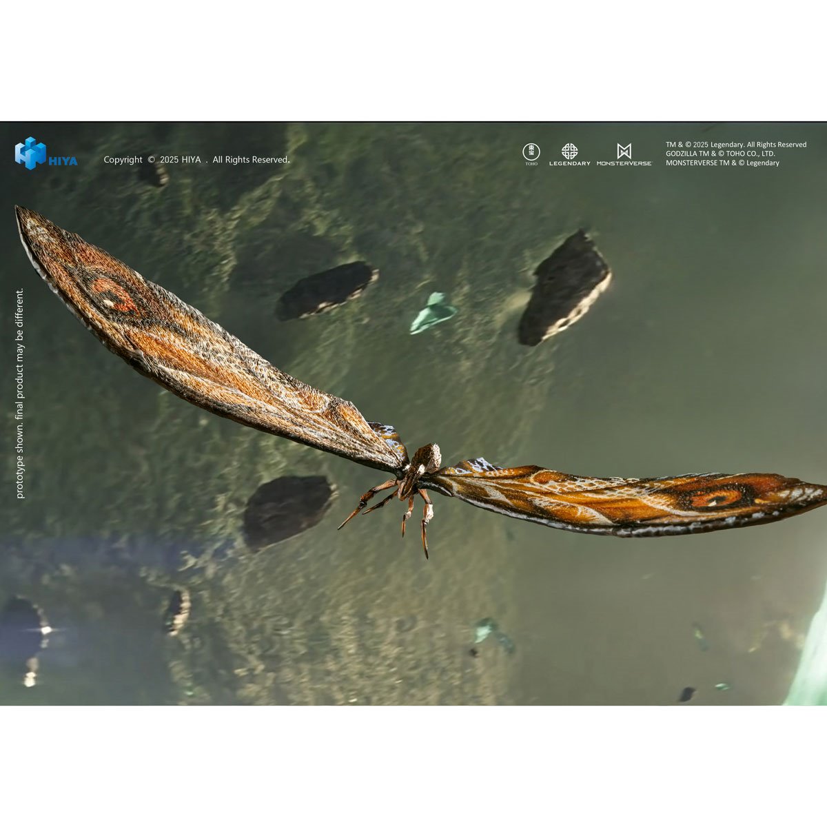Godzilla x Kong: The New Empire Mothra Premium Set Exquisite Basic Series None Scale 14-Inch Action Figure
