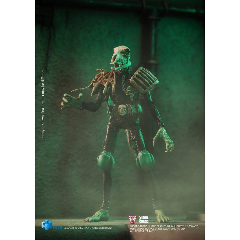 Judge Dredd Judge Mortis Exquisite Mini Series 1:18 Scale Action Figure