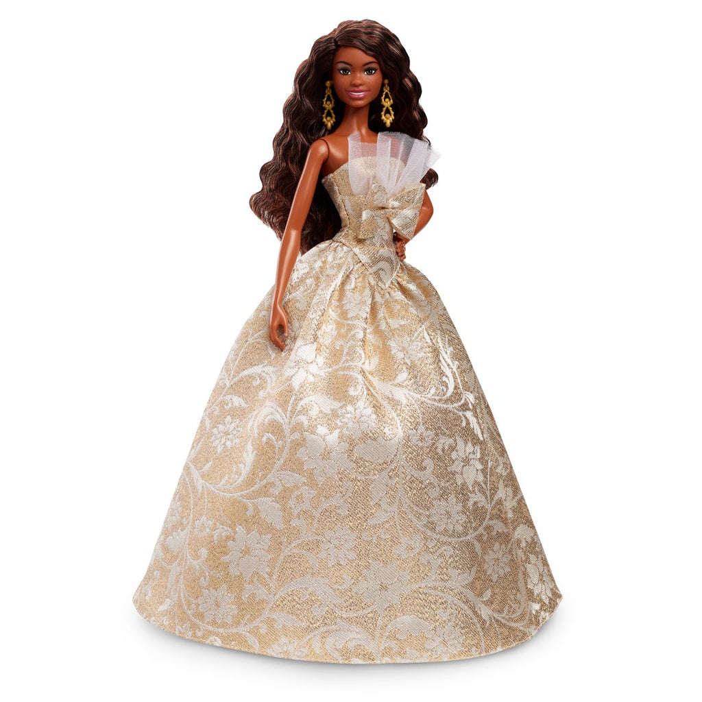 Barbie 2025 Holiday Doll with Brown Hair