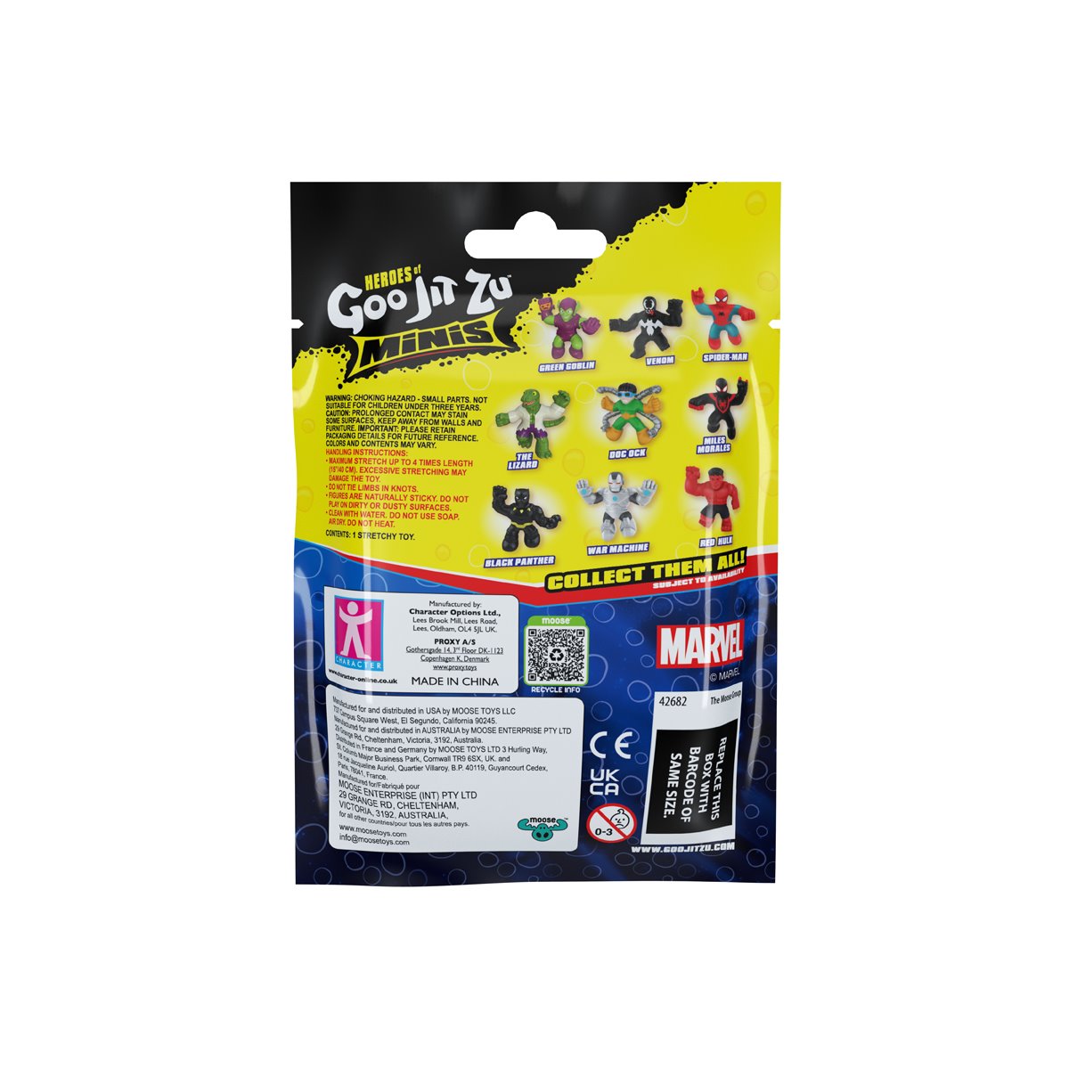 Marvel Heroes Of Goo Jit Zu Mini-Figure Series 8 Case of 12
