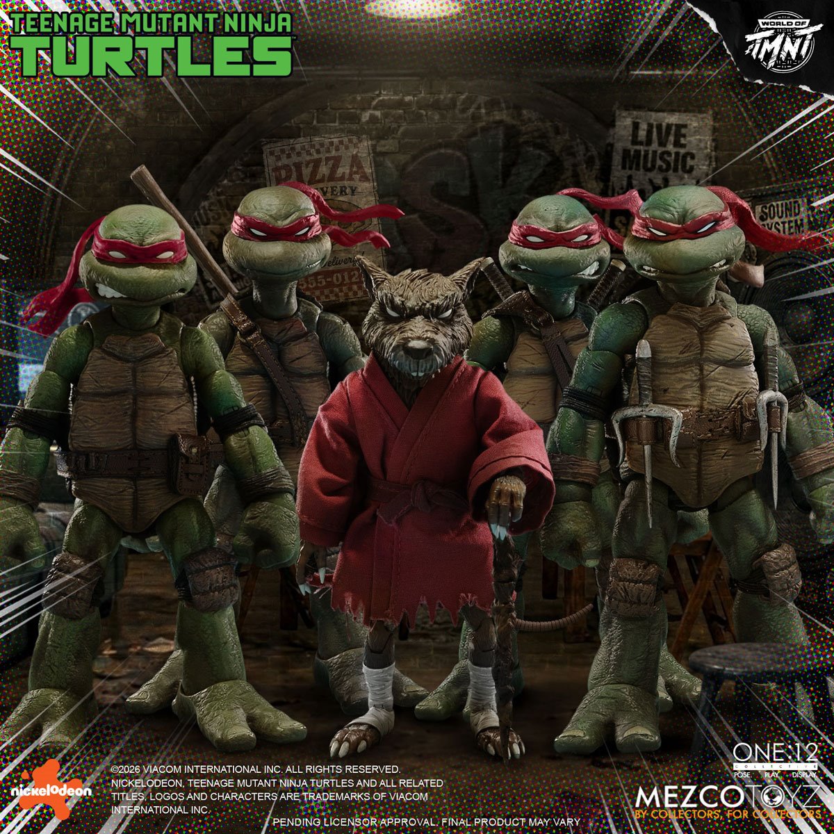 Teenage Mutant Ninja Turtles Deluxe One:12 Collective Boxed Set - ReRun