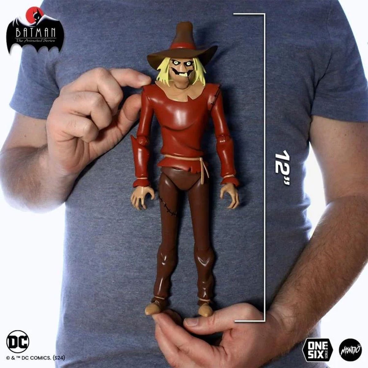 Batman: The Animated Series Scarecrow 1:6 Scale Action Figure