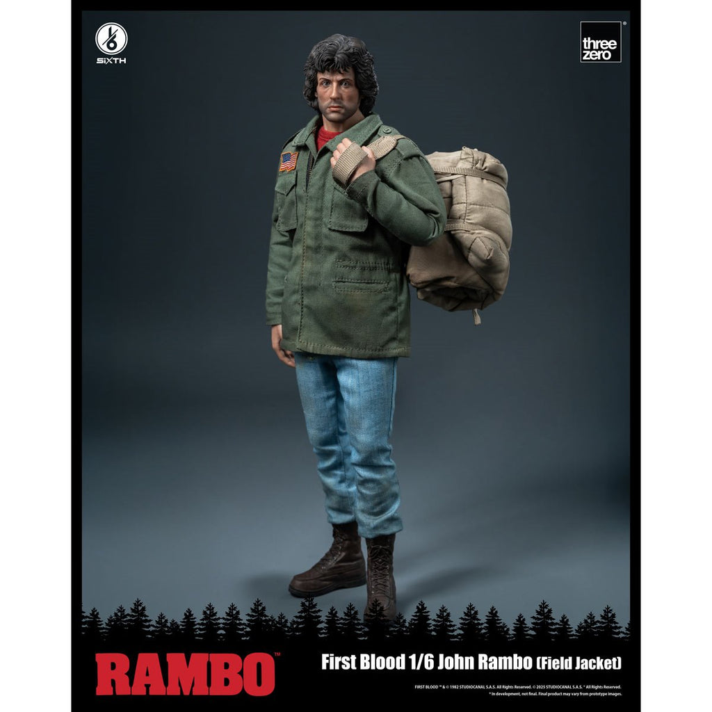 Rambo: First Blood John Rambo Field Jacket 1:6 Scale Action Figure