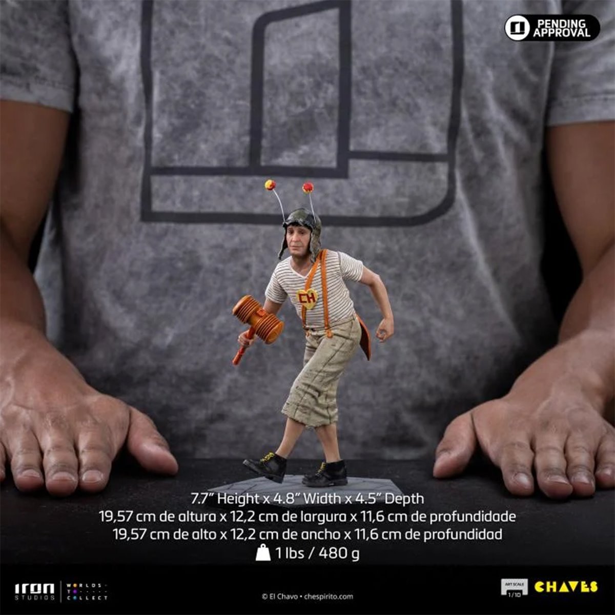 El Chapulin Colorado Chaves 1:10 Art Scale Limited Edition Statue
