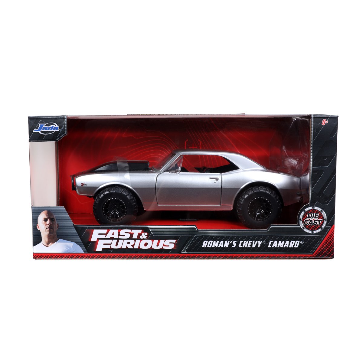 Fast and the Furious Roman's 1967 Chevy Camaro 1:24 Scale Die-Cast Metal Vehicle