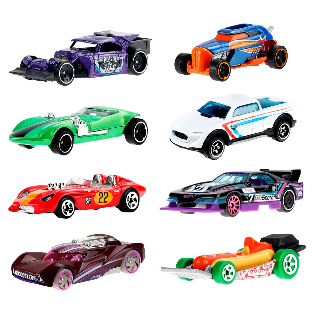 Hot Wheels Netflix Let's Race 8-Pack Case of 6