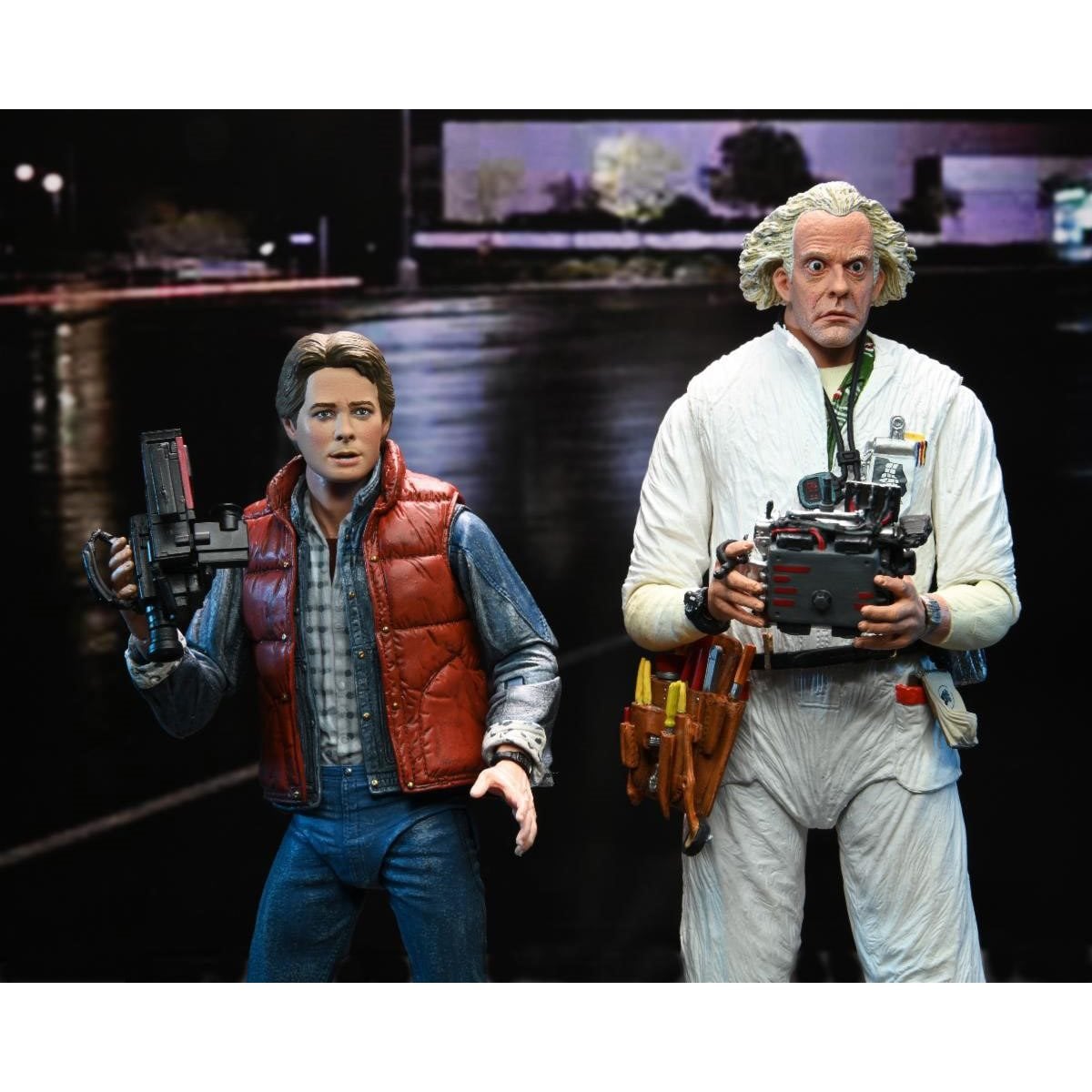 Back to the Future Ultimate Doc Brown 1985 7-Inch Scale Action Figure