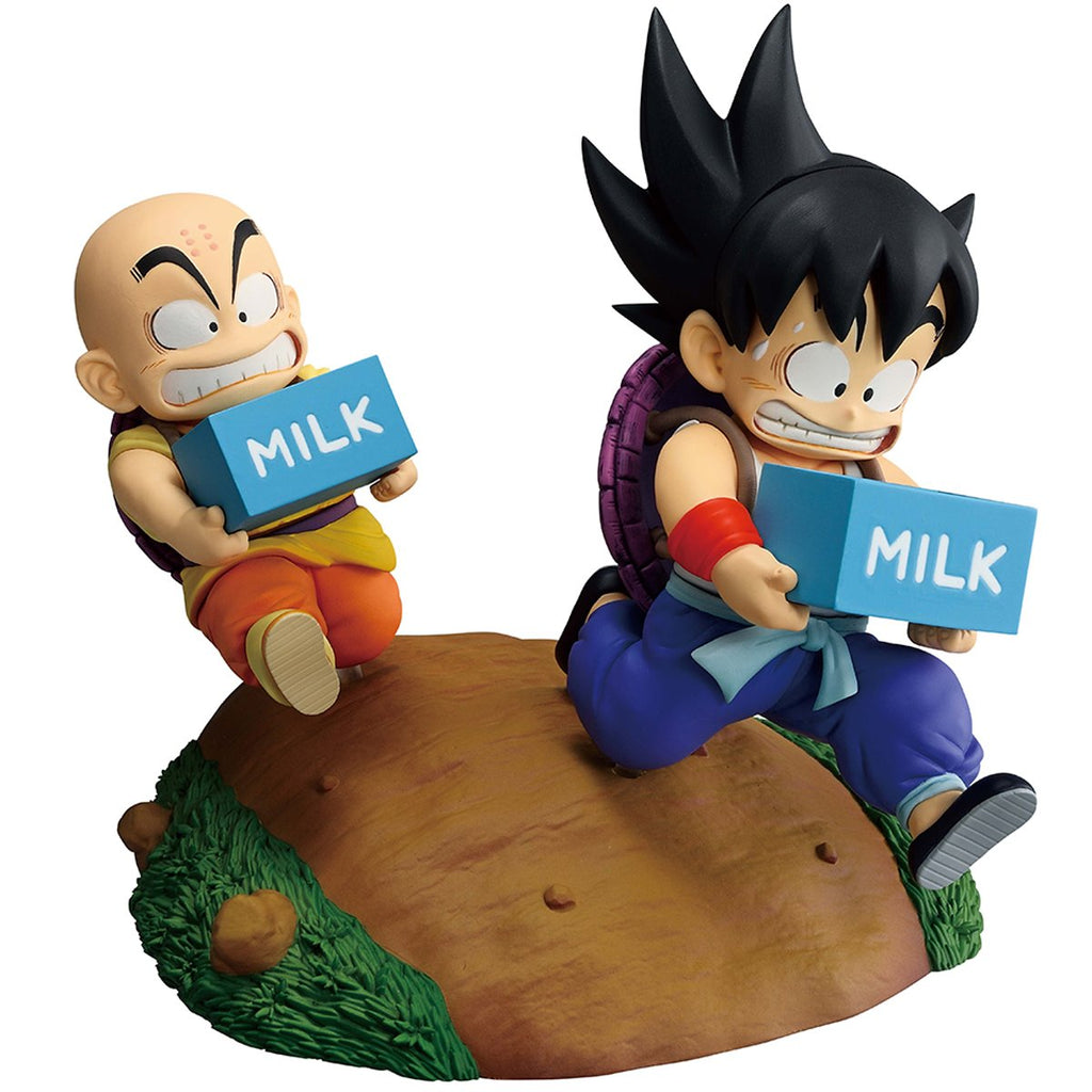 Dragon Ball Son Goku and Krillin Fantastic Adventure 2 Ichibansho Statue