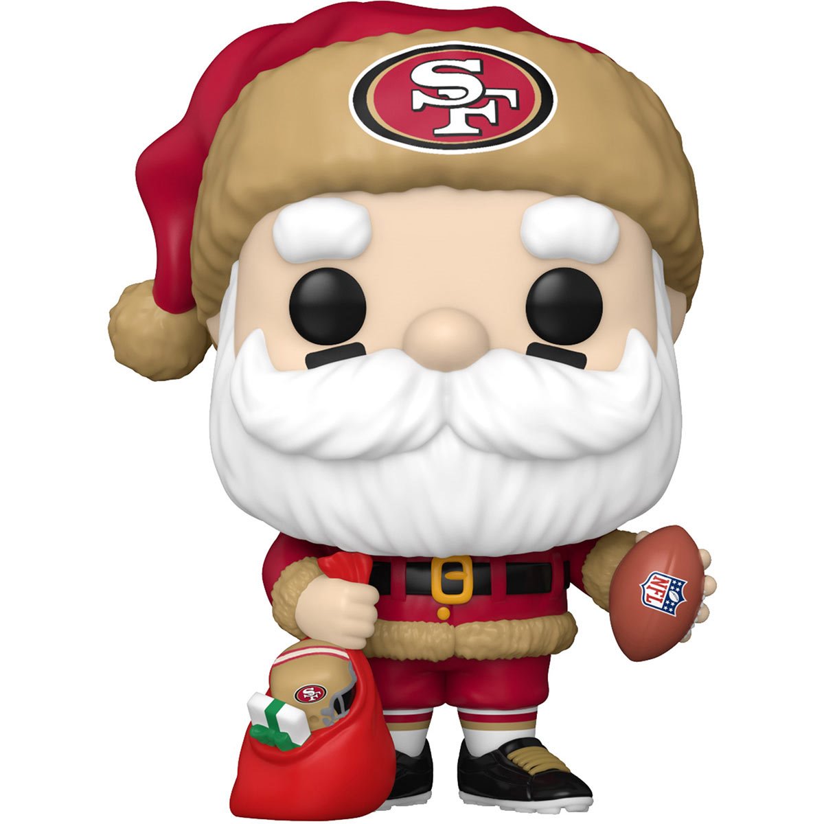 NFL 49ers Santa Claus Holiday Funko Pop! Vinyl Figure #183