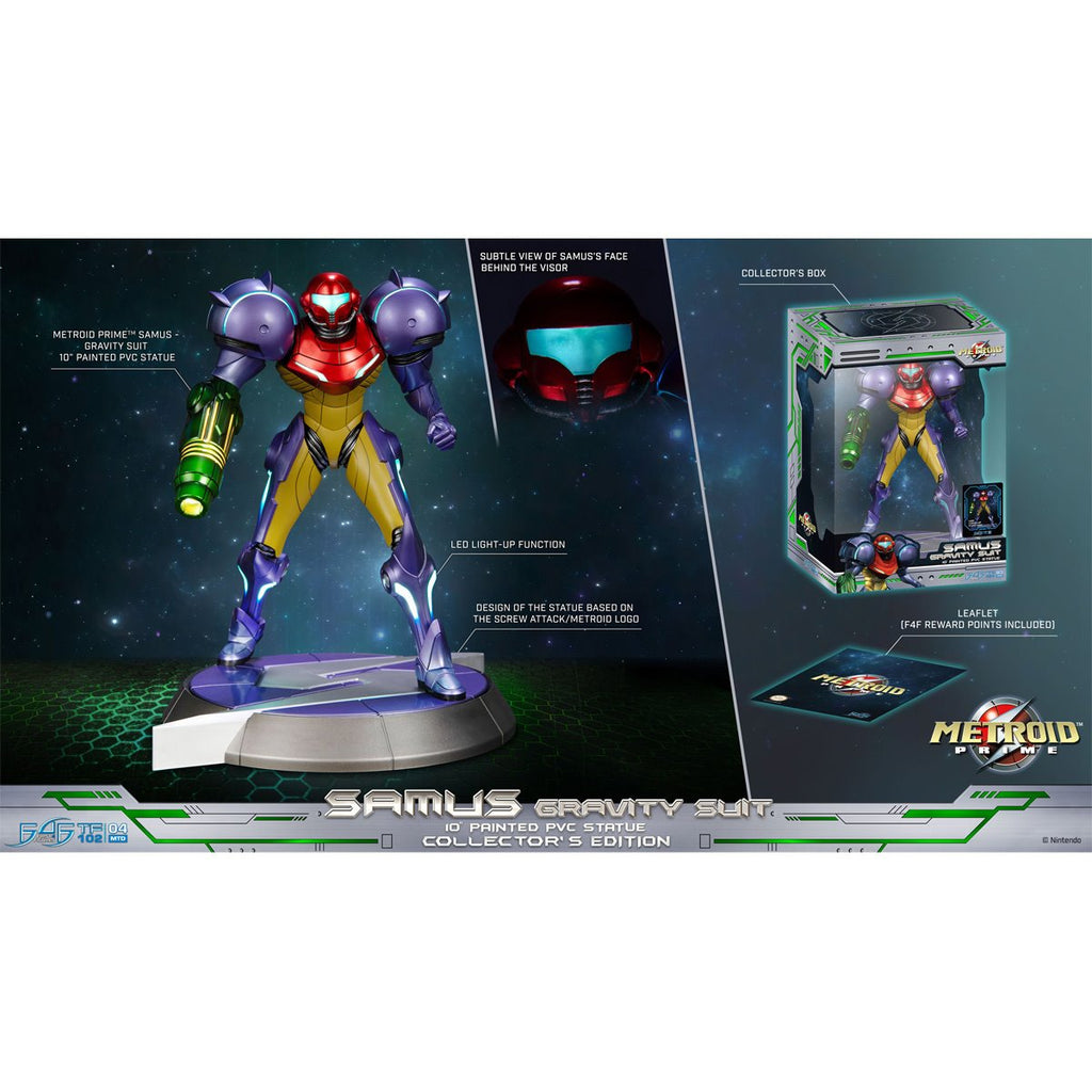 Metroid Prime Samus Gravity Suit Collector's Edition Statue