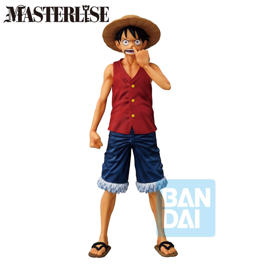 One Piece Monkey D. Luffy Memories Of Adventure and The Shipping Route The Future Ichibansho Masterlise Statue