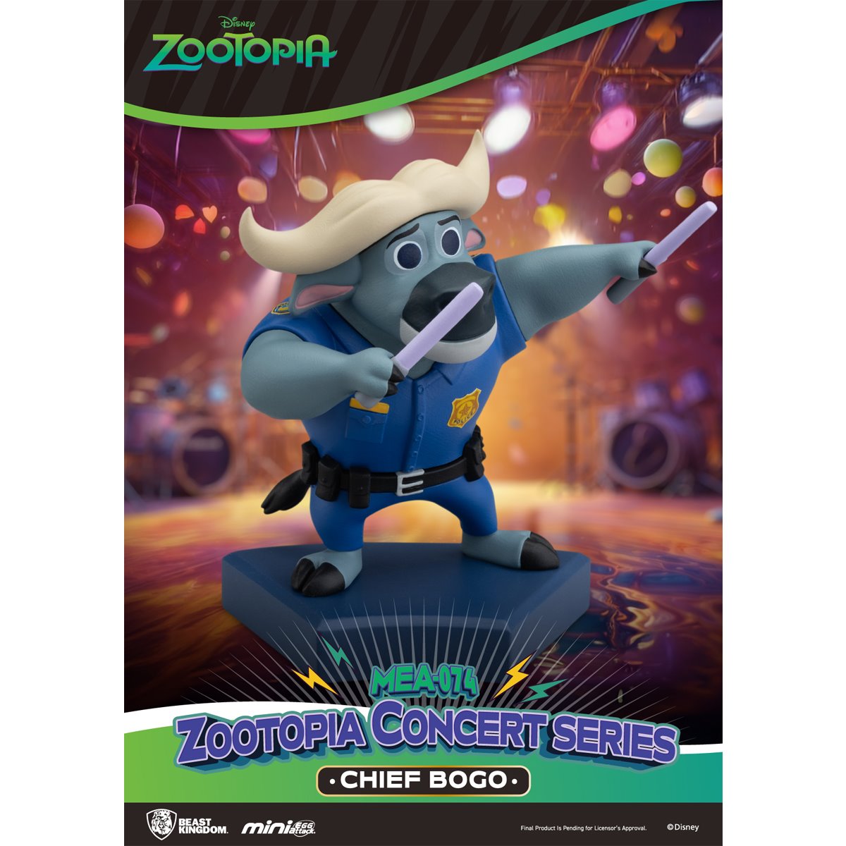 Zootopia Concert Series MEA-074 Mini-Figure Blind Box Case of 6
