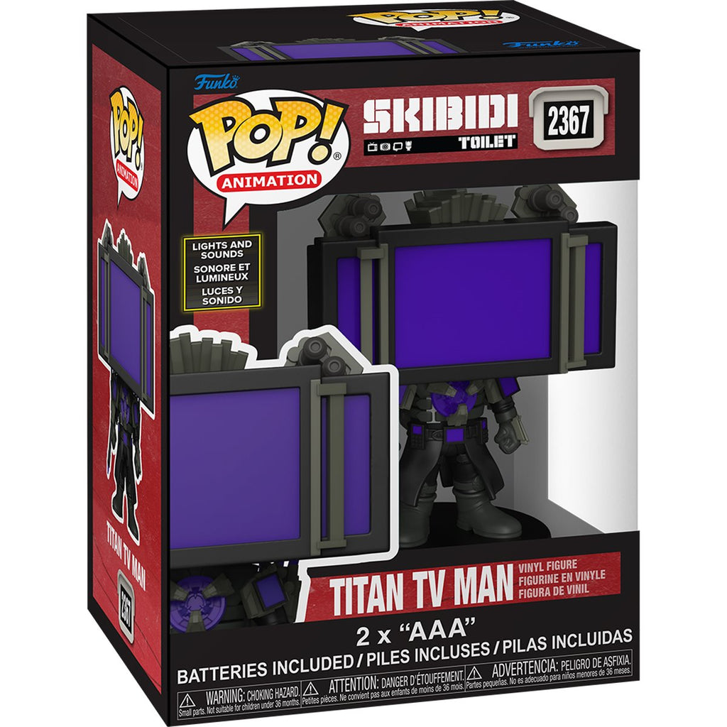 Skibidi Toilet Titan TV Man SFX Funko Pop! Vinyl Figure #2367