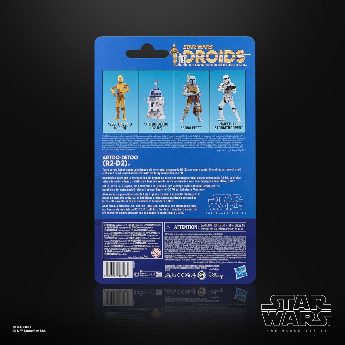Star Wars: The Black Series Droids 6-Inch Action Figures Wave 1 Case of 6