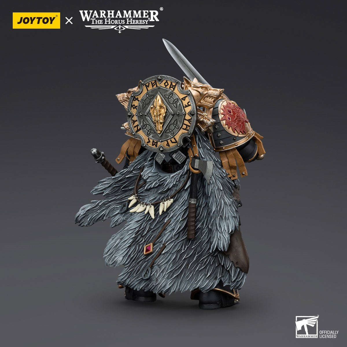 Joy Toy Warhammer The Horus Heresy Space Wolves Leman Russ Primarch of the VIth Legion 1:18 Scale Action Figure