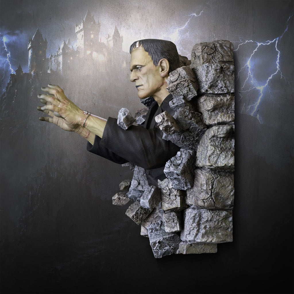Frankenstein 1:2 Scale Wall Sculpture Mount