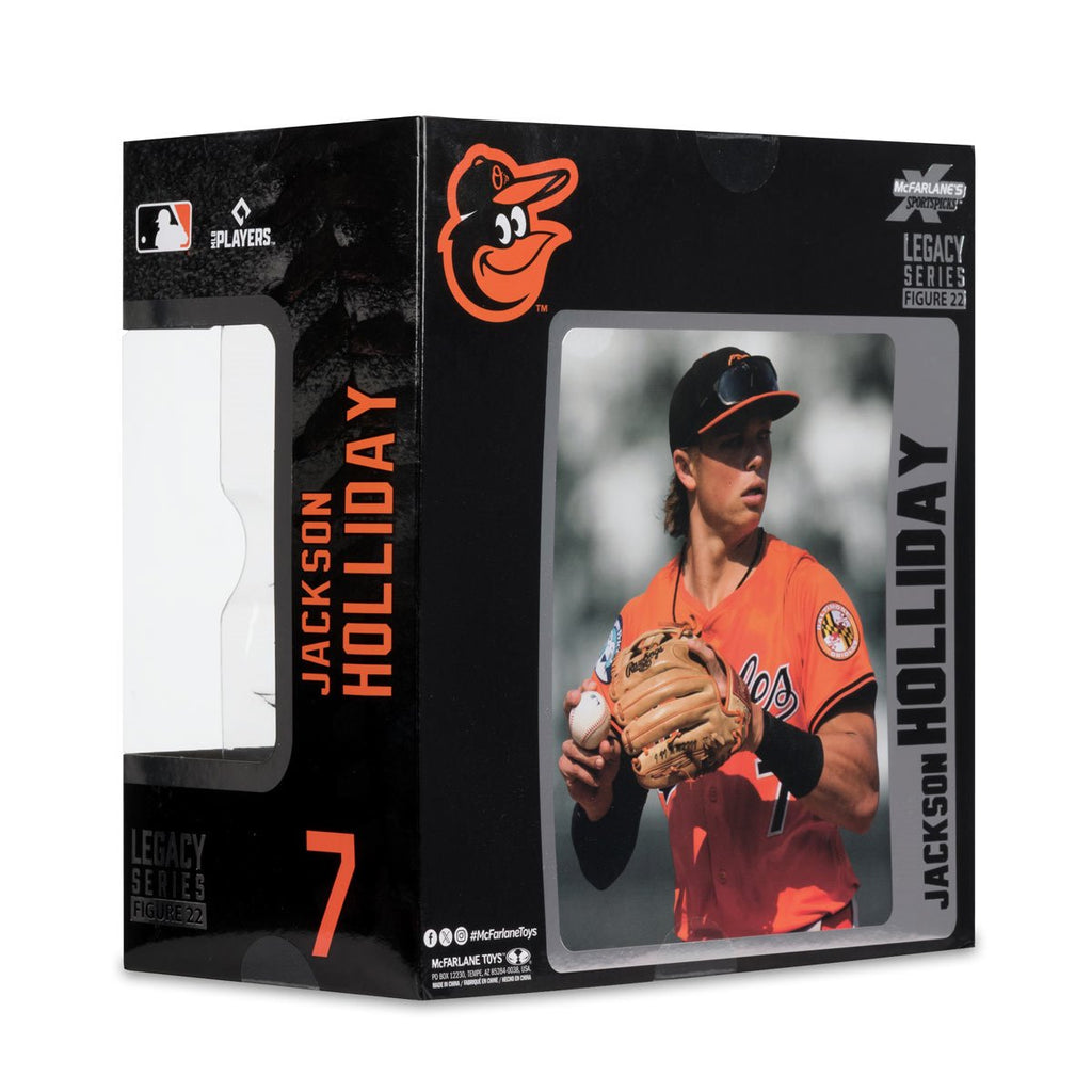 MLB SportsPicks Baltimore Orioles Jackson Holliday 7-Inch Posed Figure