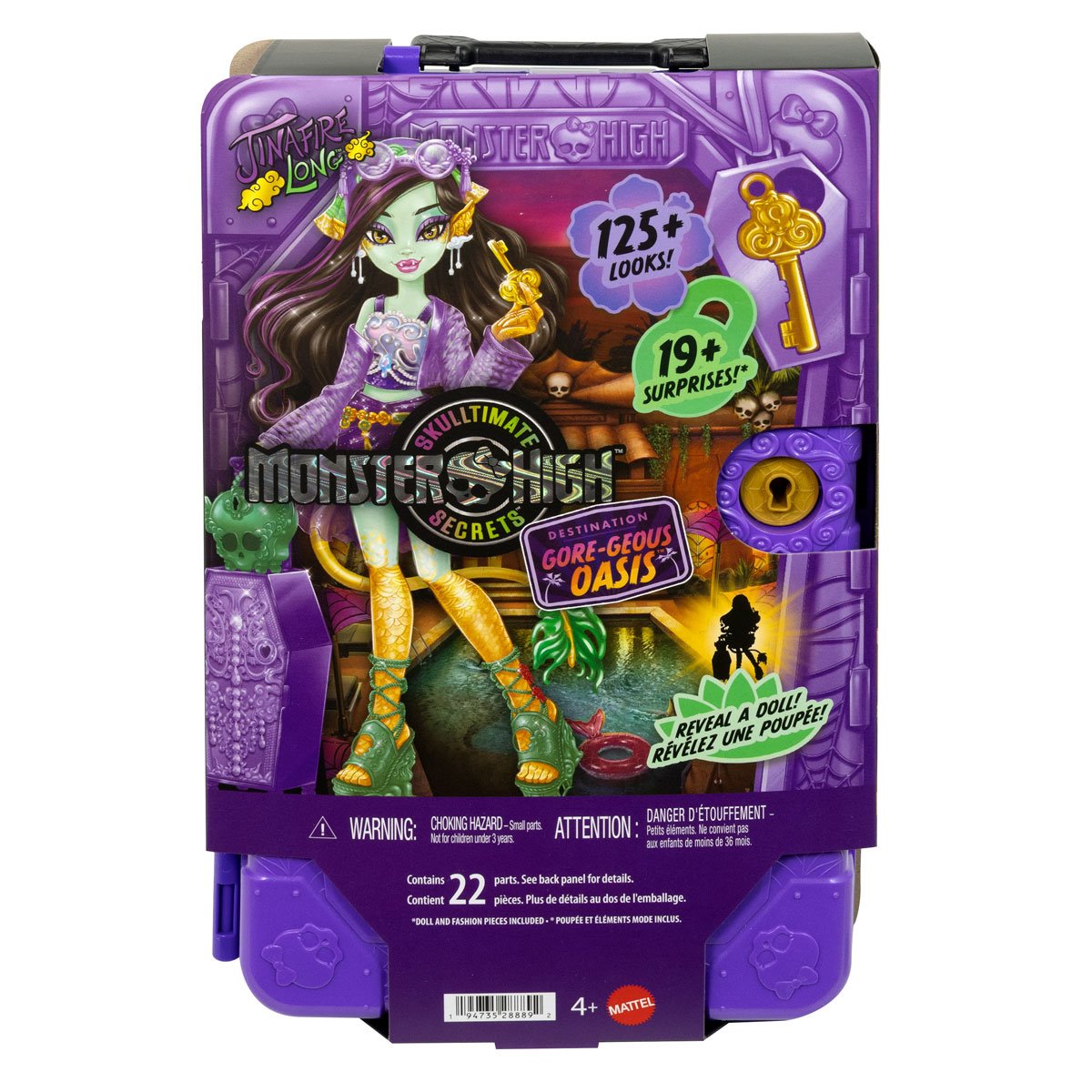 Monster High Skulltimate Secrets Jinafire Long Oasis Doll