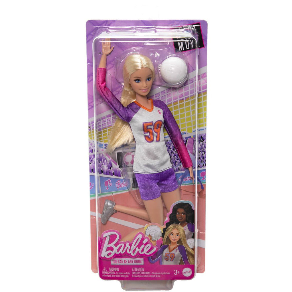 Barbie Made to Move Volleyball Player Doll
