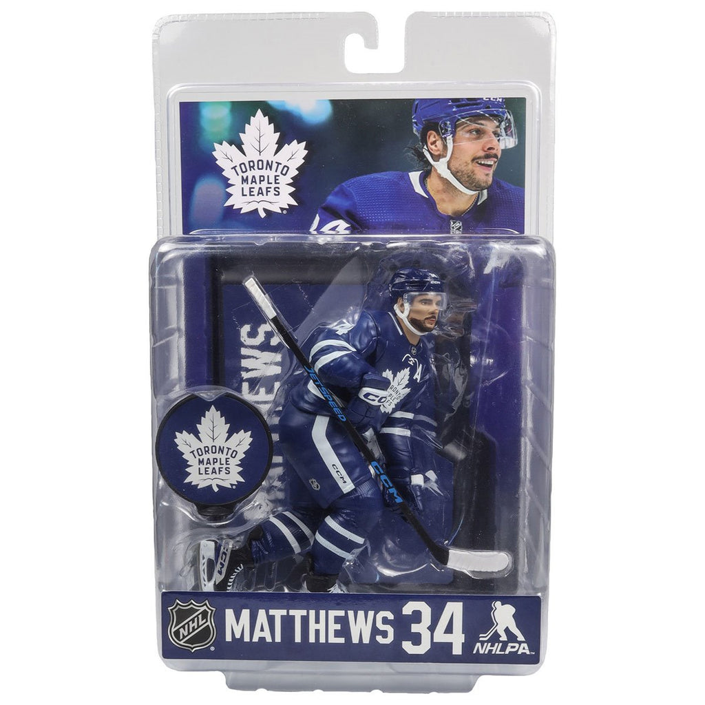NHL SportsPicks Toronto Maple Leafs Auston Matthews 7-Inch Posed Figure