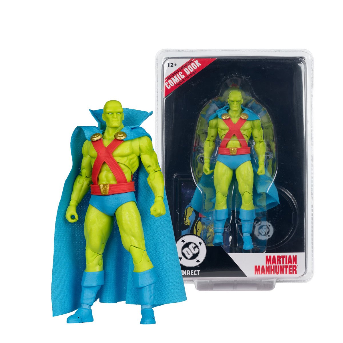 DC Direct Page Punchers Wave 12 7-Inch Scale Action Figure with Comic Book Case of 6