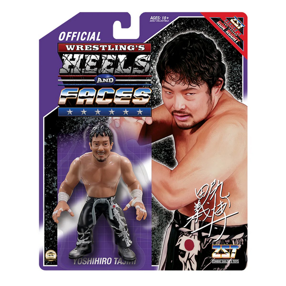Wrestling's Heels and Faces Series 4 Yoshihiro Tajiri 4 1/2-Inch Scale Action Figure