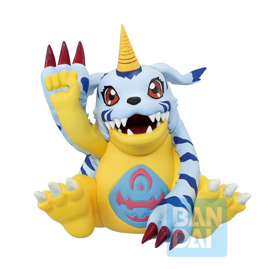 Digimon Agumon and Gabumon Clash of Light and Darkness Ichibansho Statue