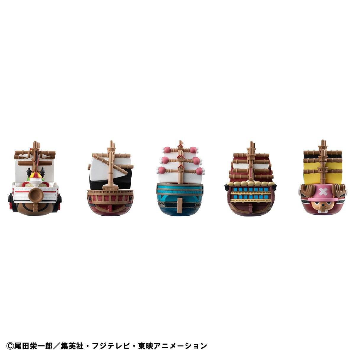 One Piece Grand Line Collection Volume 3 YuraColle Mini-Figure Case of 6