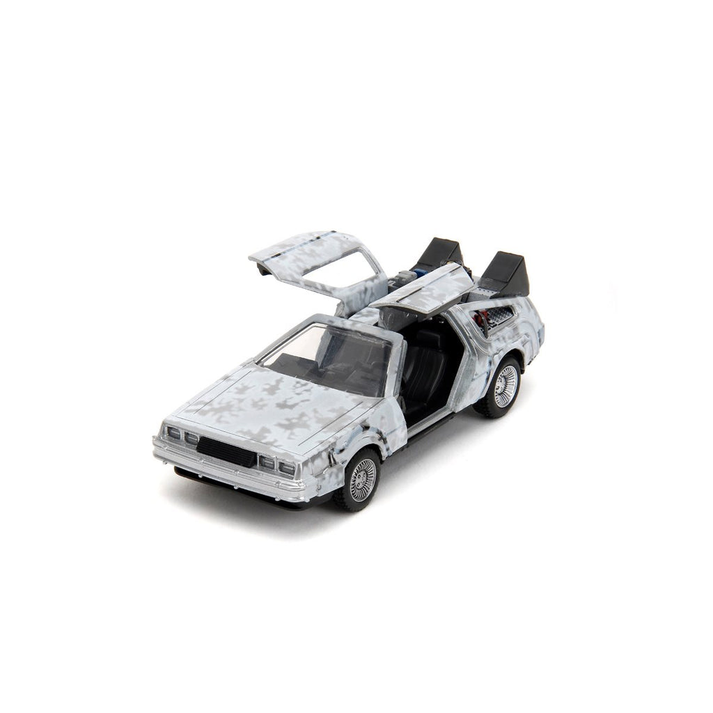 Back to the Future Time Machine Frost 1:32 Scale Die-Cast Metal Vehicle