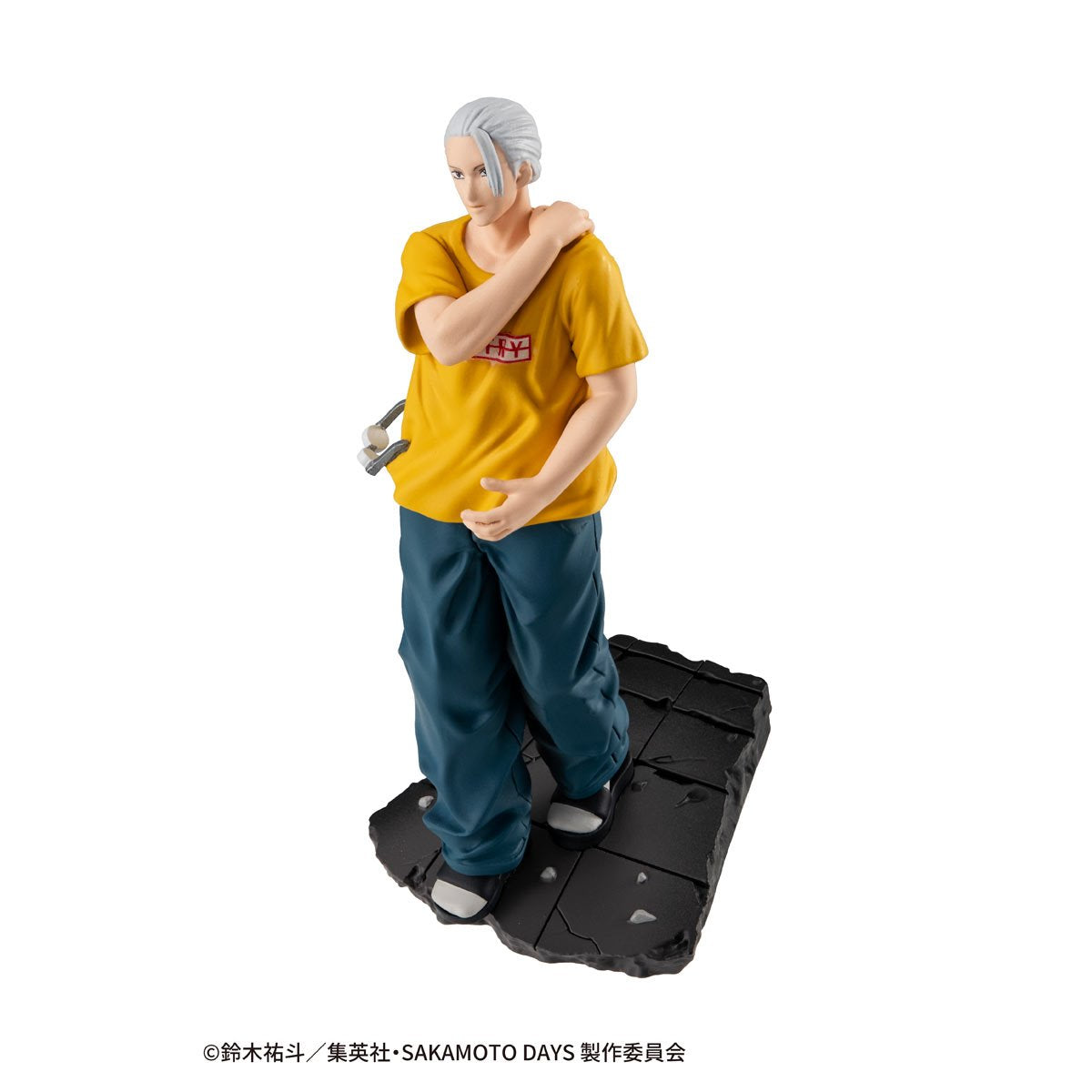 Sakamoto Days Cut Out Scenes Petritama EX Statue Set of 4