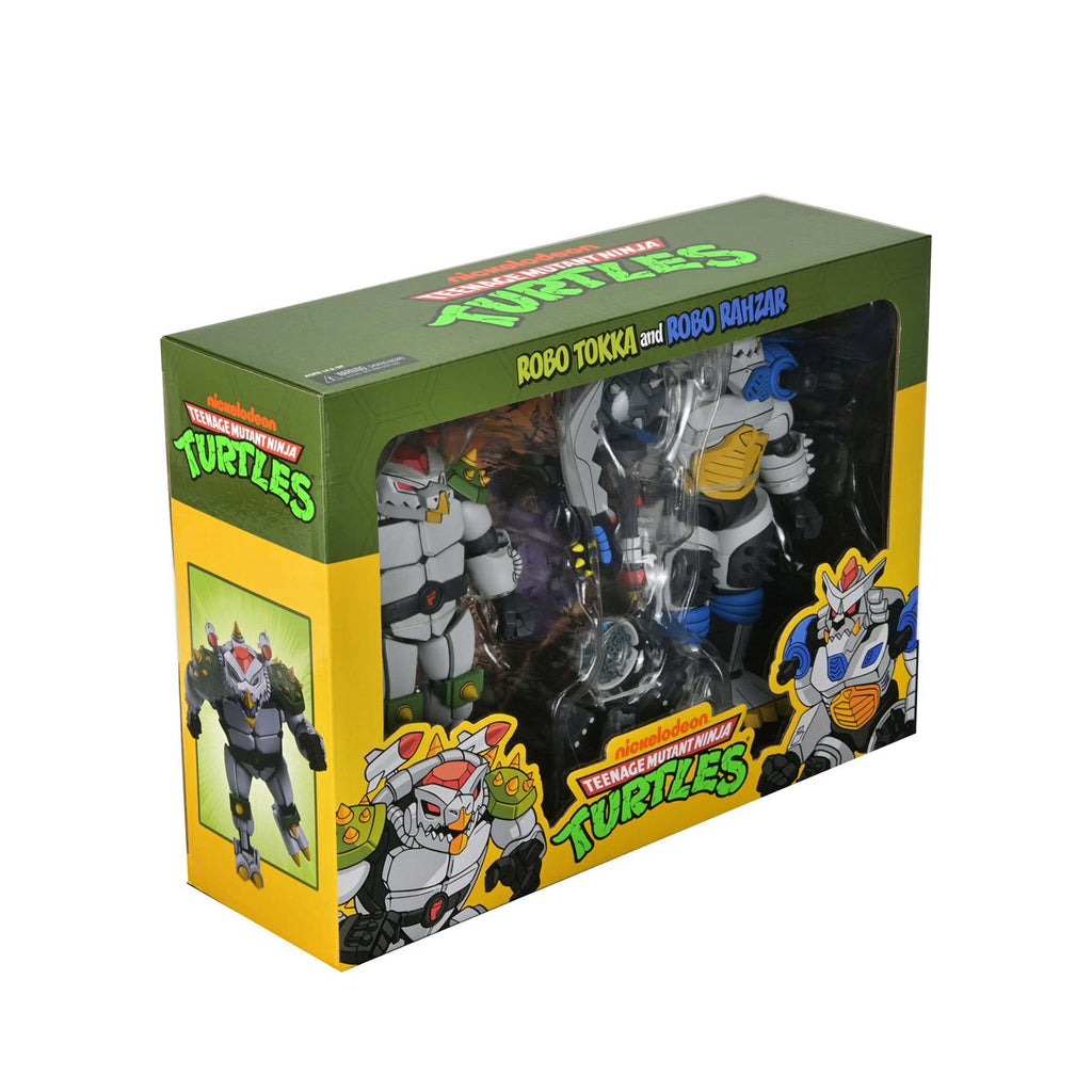 Teenage Mutant Ninja Turtles (1987 Cartoon) Robo Tokka and Rahzar 7-Inch Scale Action Figure 2-Pack